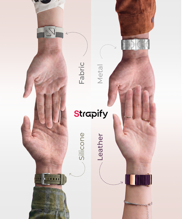 Collection bracelets cuir premium pour montres connectées Maroc
